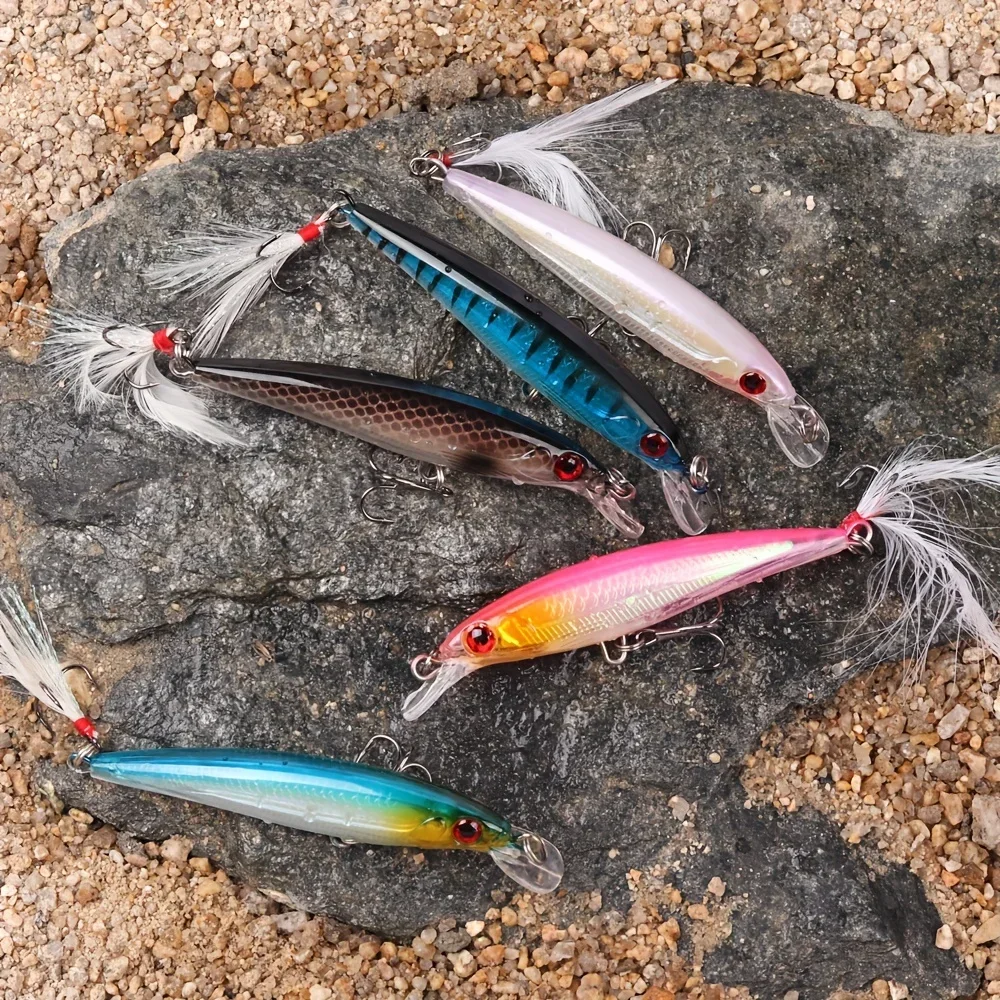Fishing Hook - Laser 3D Eyes Bionic Minnow Fishing