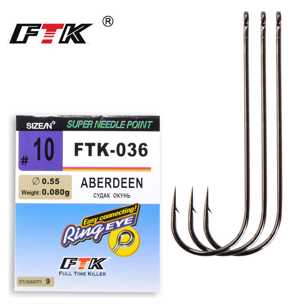 Fishing Hook Assortment - FTK Classic ABERDEEN Sea Fishing Hooks