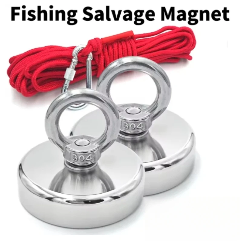 Fishing Hook Stainless Steel - D16~D42mm Super Strong Neodymium Fishing Hook