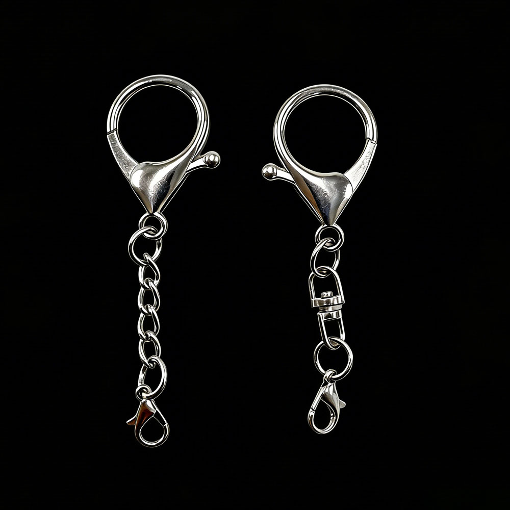 Fishing Hook Size - 10Pcs Silver Color Large Lobster Clasp