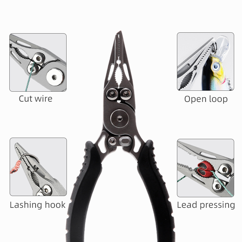 Fishing Tongs Hook Remover Sta - Fishing Hook Sharpener recension och pris