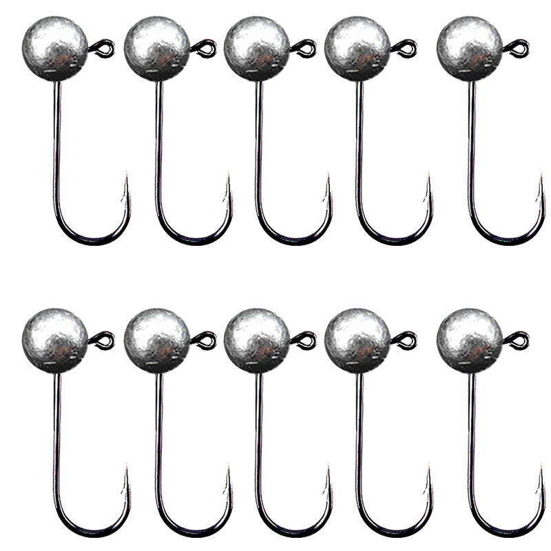 10pcs/lot Jig Head Fishing Hoo - Fishing Hook Offset recension och pris