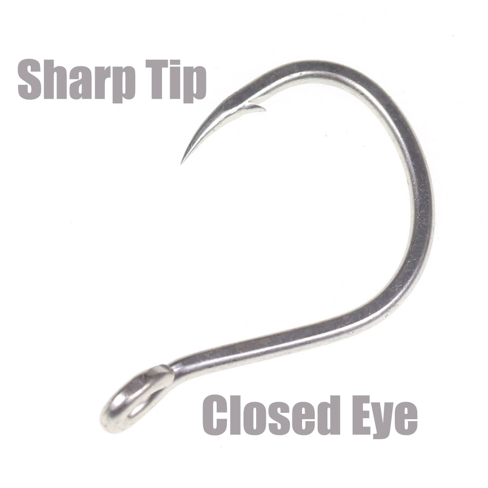 10pcs Matte Tin Anti-rust Salt - Fishing Hook Offset recension och pris