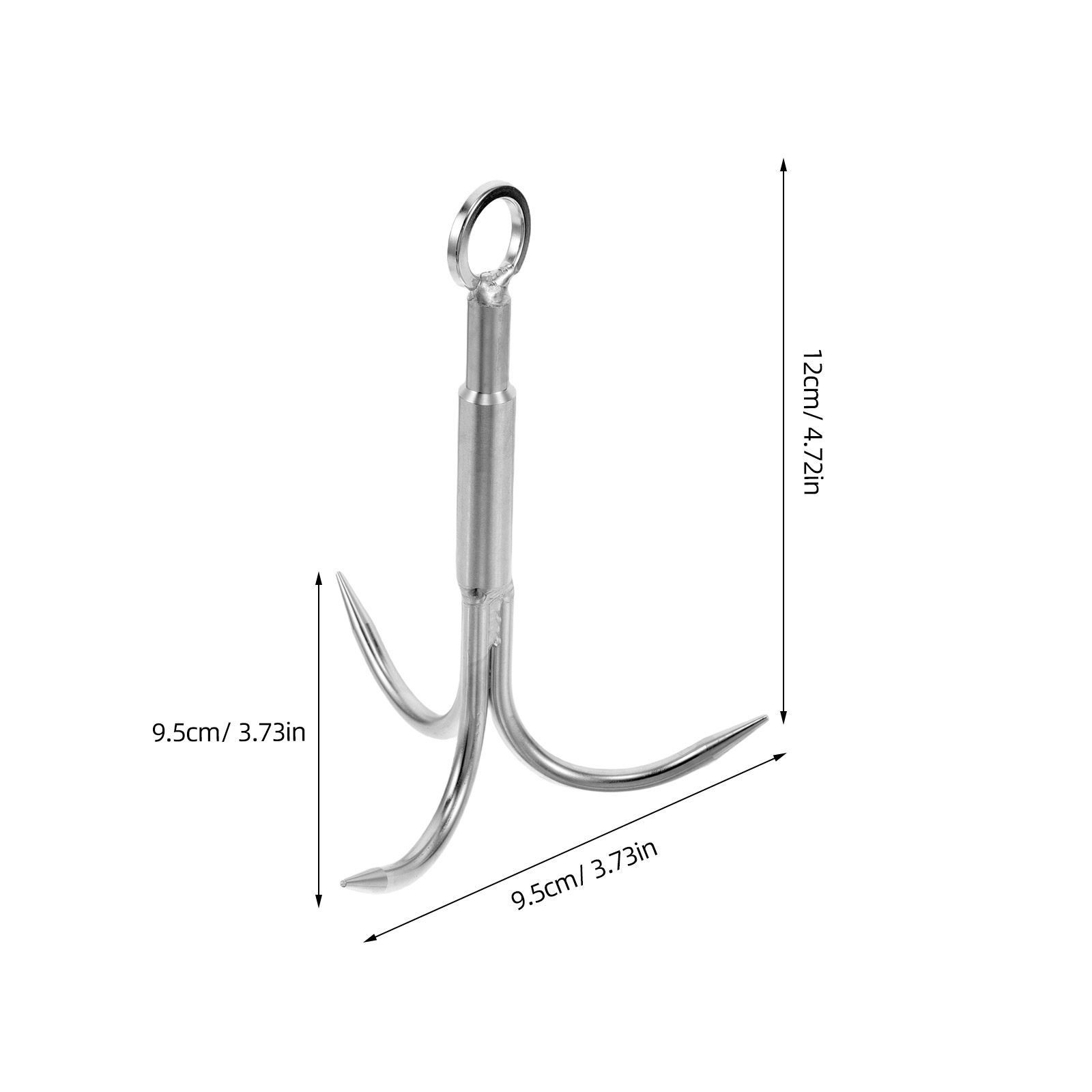 Hook Grappling for Pier Fishin - Fishing Hook Stainless Steel recension och pris