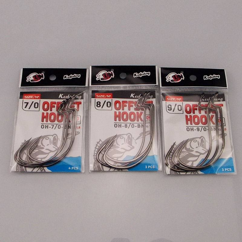 ESFISHING Offset Hook Carbon S - Fishing Hook Offset recension och pris