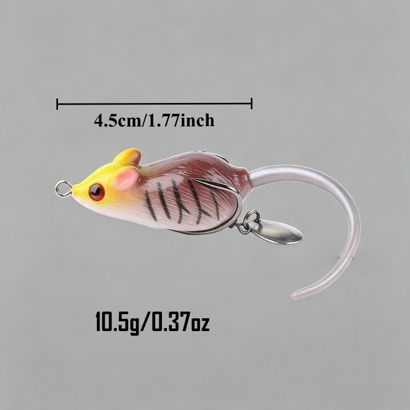 1PC/2PCS/3PCS/4PCS Spinner Dou - Fishing Hook Weedless recension och pris