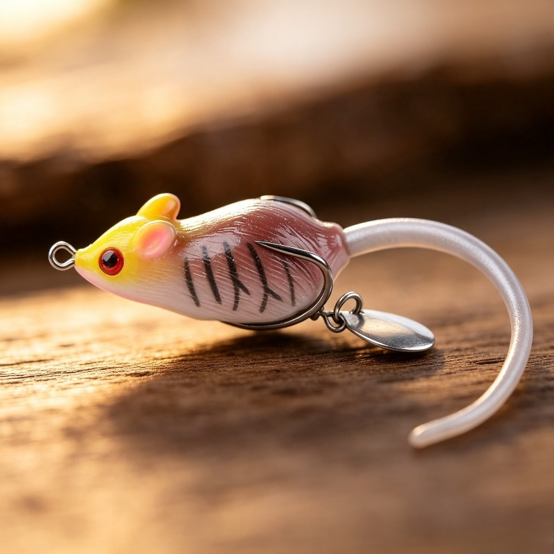 1PC/2PCS/3PCS/4PCS Spinner Dou - Fishing Hook Weedless recension och pris