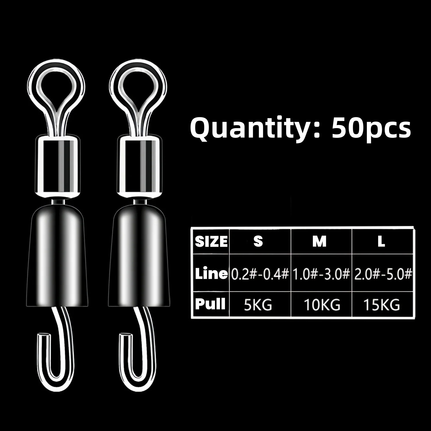 50pcs Carp Fishing Quick Chang - Fishing Hook Jig recension och pris
