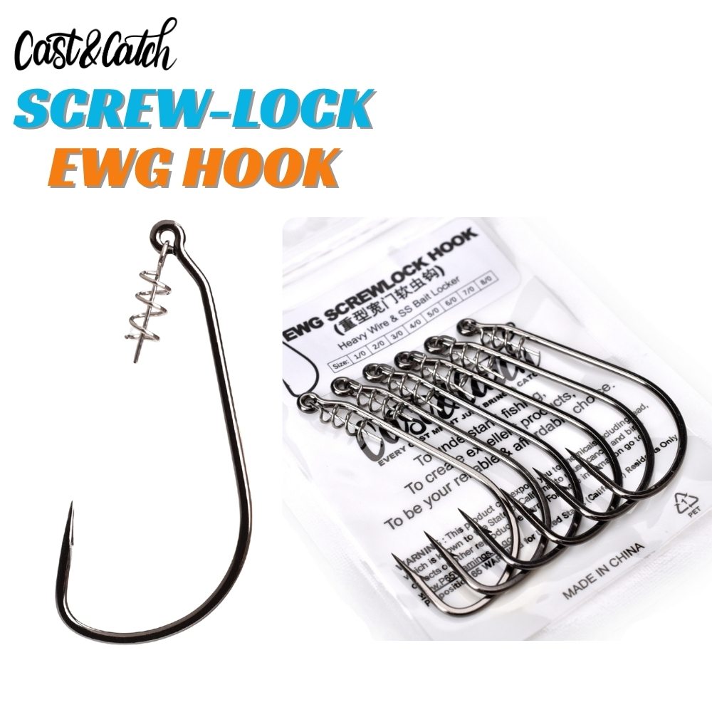 Cast&Catch SCREW-LOCK Weedless - Fishing Hook Weedless recension och pris