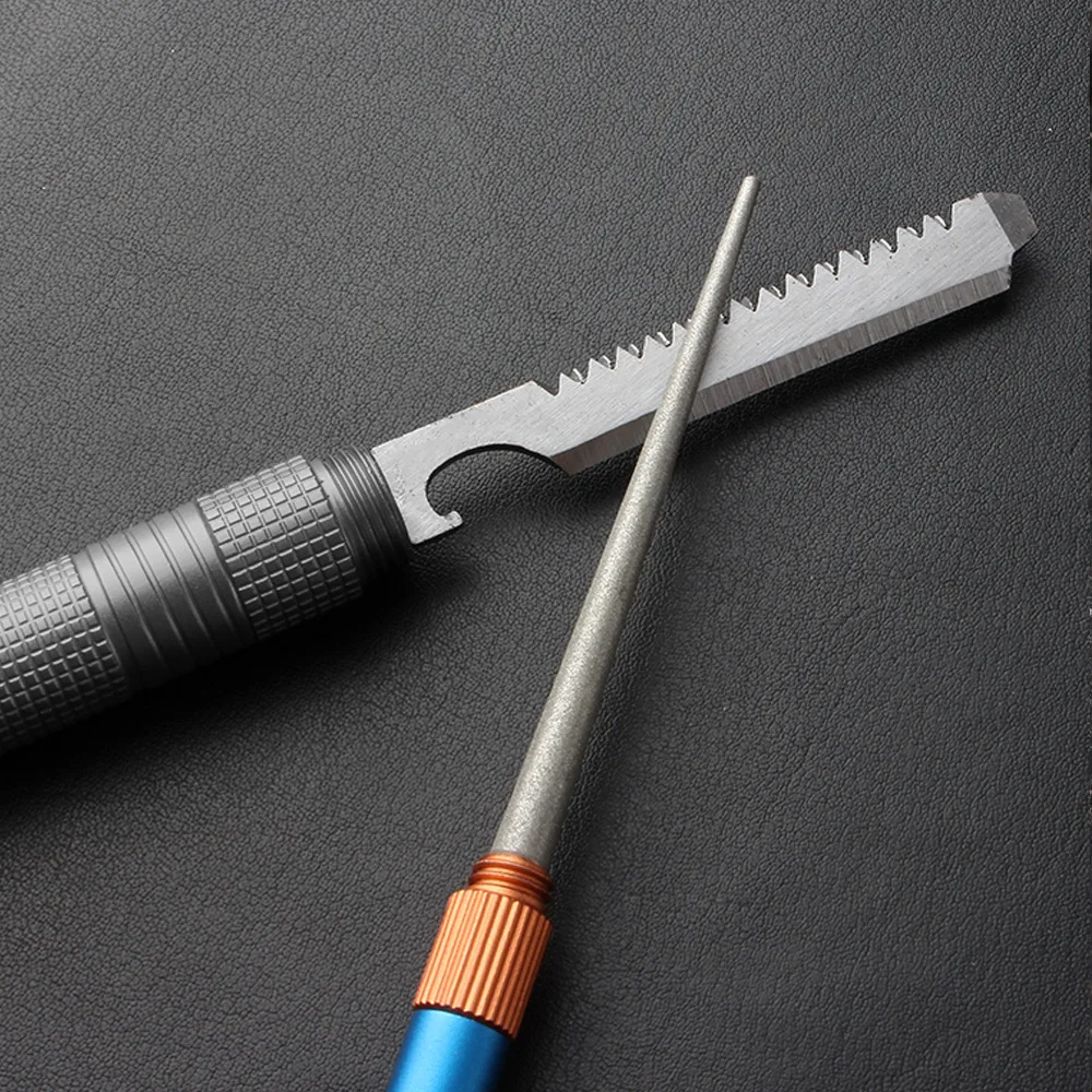 Outdoor Matte Mini EDC Knife S - Fishing Hook Sharpener recension och pris