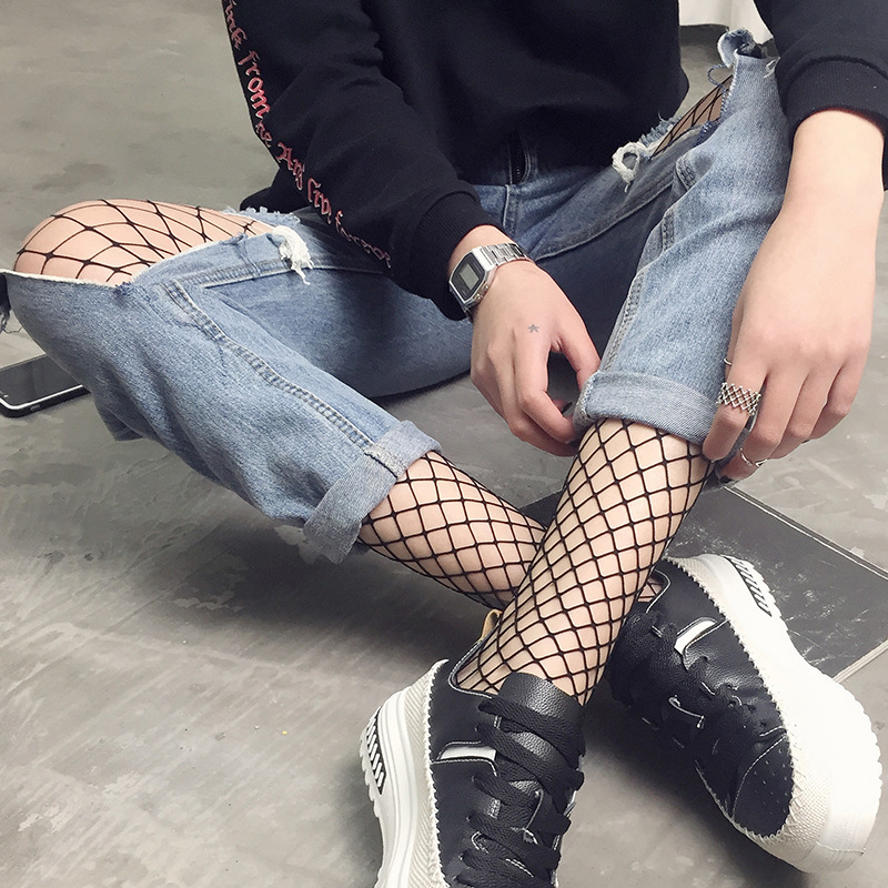 Sexy Women Fishnet Pantyhose M - Fishing Hook Size recension och pris
