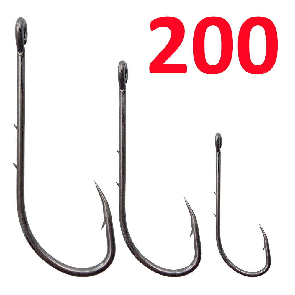 200 pcs Baitholder Fishhook Ca - Fishing Hook Circle recension och pris
