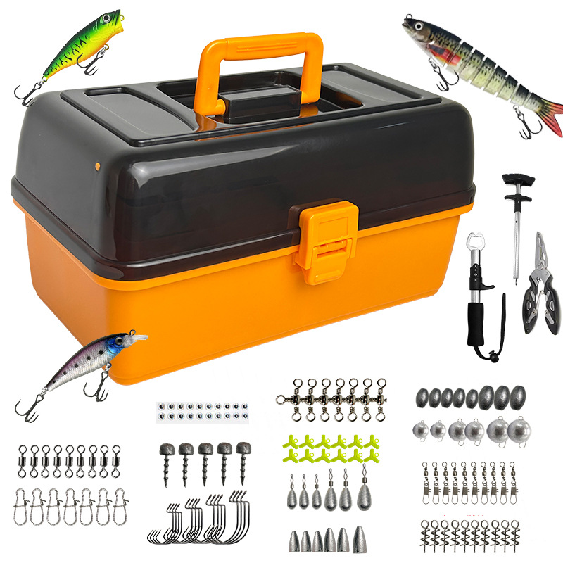Large Four-Layer Outdoor Fishi - Fishing Hook recension och pris