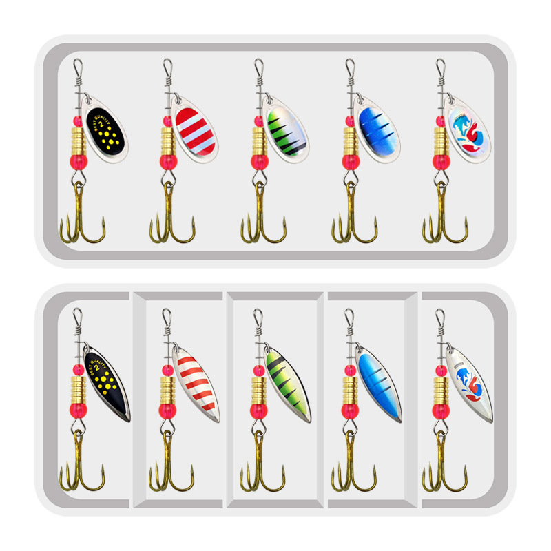 Fishing Lure Spinner Rotation  - Fishing Hook Treble recension och pris