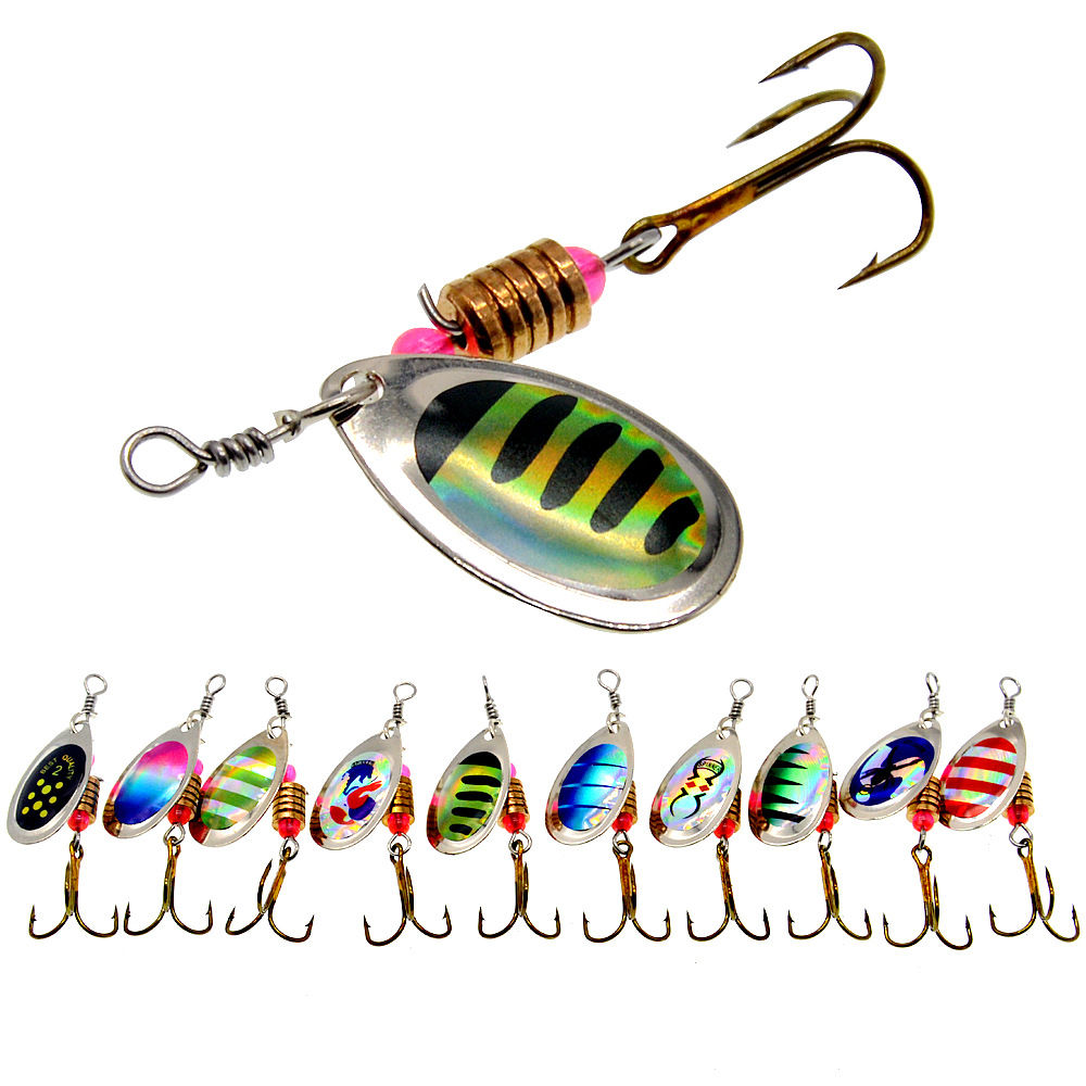 Fishing Lure Spinner Rotation  - Fishing Hook Treble recension och pris