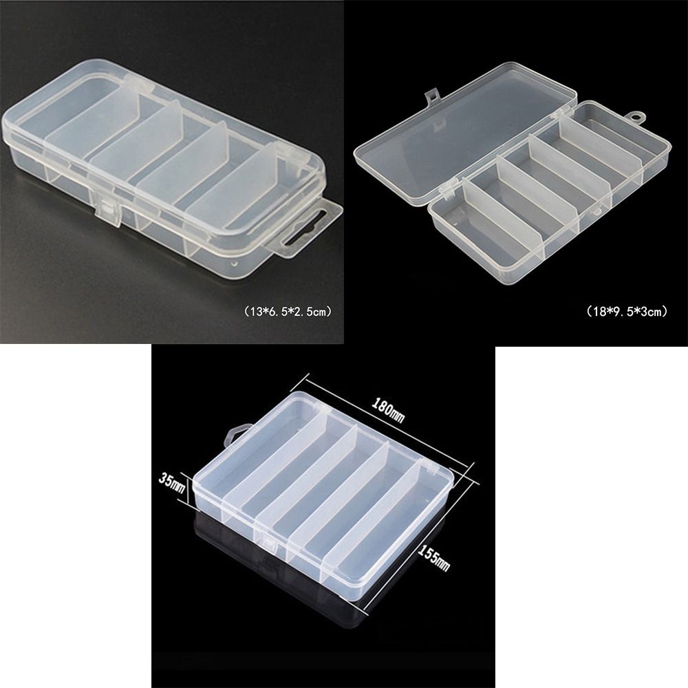1/3pcs 3 Sizes of Plastic Fish - Fishing Hook Size recension och pris
