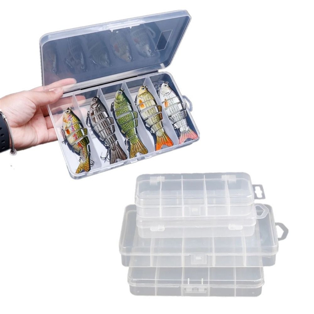 1/3pcs 3 Sizes of Plastic Fish - Fishing Hook Size recension och pris