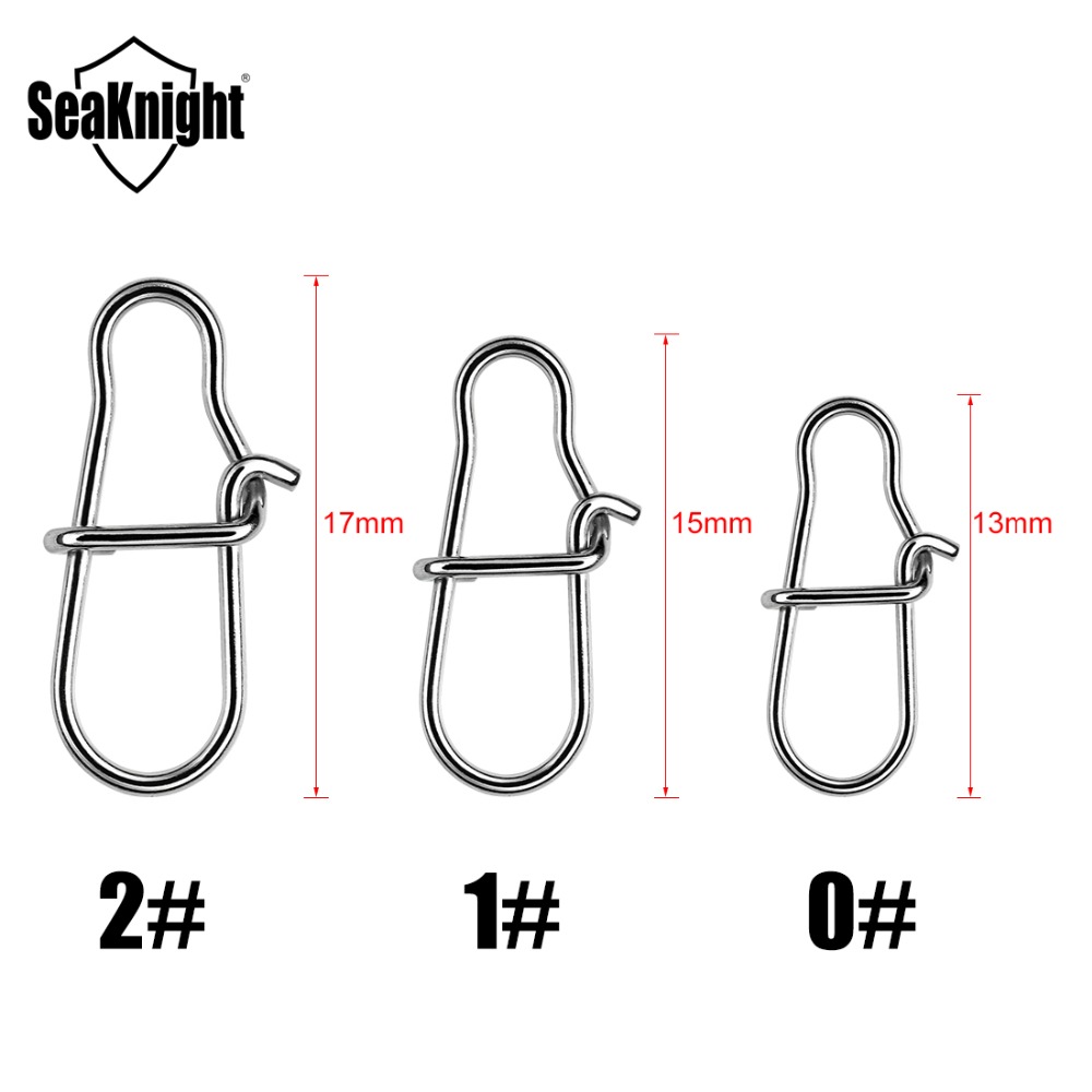 SeaKnight 50PCS/Lot Fishing Co - Fishing Hook Stainless Steel recension och pris