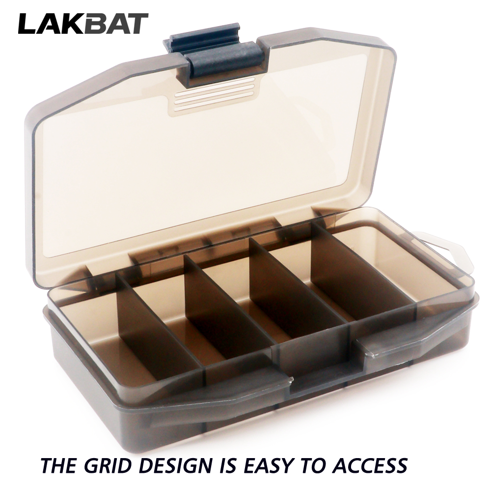 LAKBAT 5-Compartment Portable  - Fishing Hook Size recension och pris