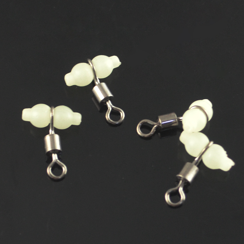 MNFT 100Pcs Luminous 3 Way Dur - Fishing Hook Size recension och pris