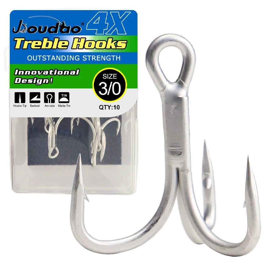 Fishing Treble Hooks High Carb - Fishing Hook Offset recension och pris