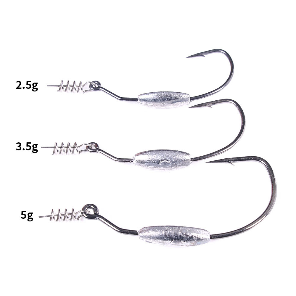 Anti-snagging Weighted Offset  - Fishing Hook Offset recension och pris