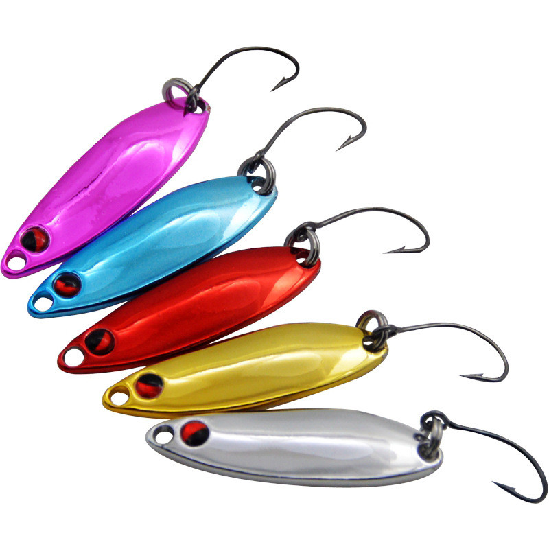 Fishing Lure Spoon 3g/3.5cm Si - Fishing Hook Jig recension och pris