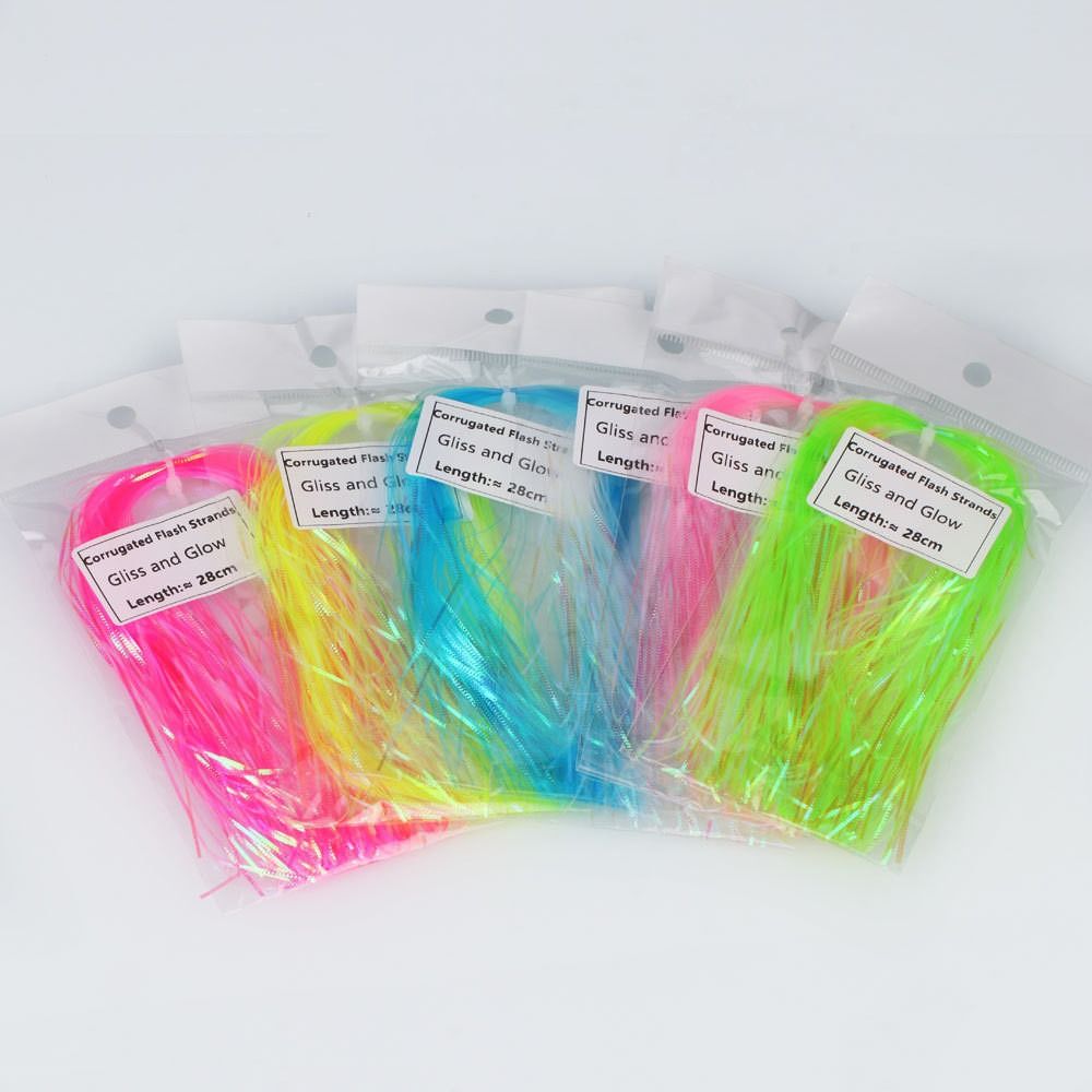 1Pack 1mm Width Corrugated Gli - Fishing Hook Jig recension och pris
