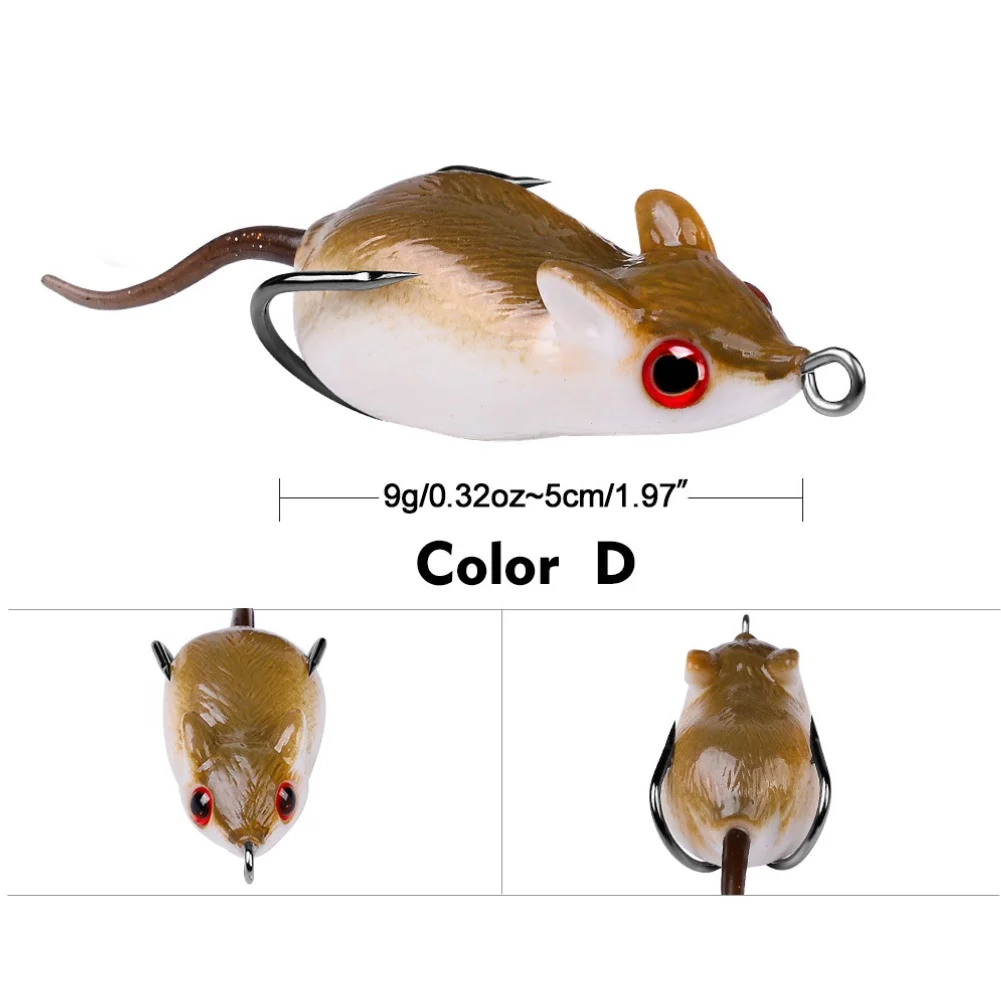 Soft Amphibian Fishing Lure wi - Fishing Hook Weedless recension och pris