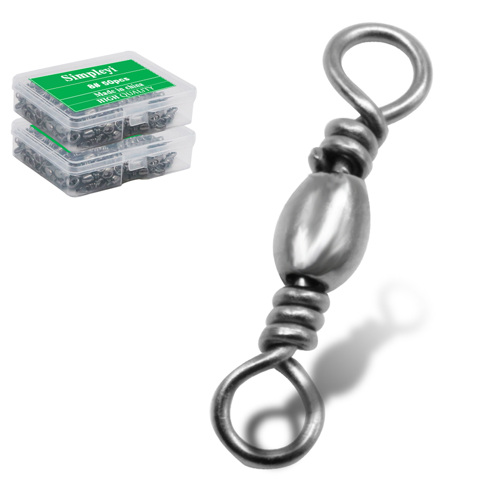 50pcs/1Box Stainless Steel Fis - Fishing Hook Stainless Steel recension och pris