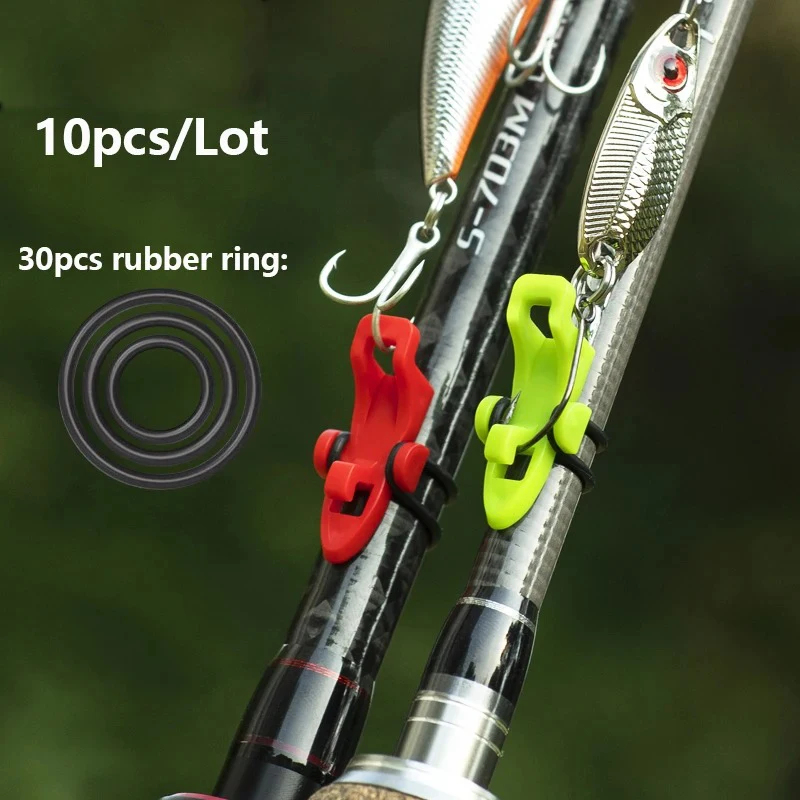 10pcs Fishing Rod Pole Hook Ke - Fishing Hook Jig recension och pris