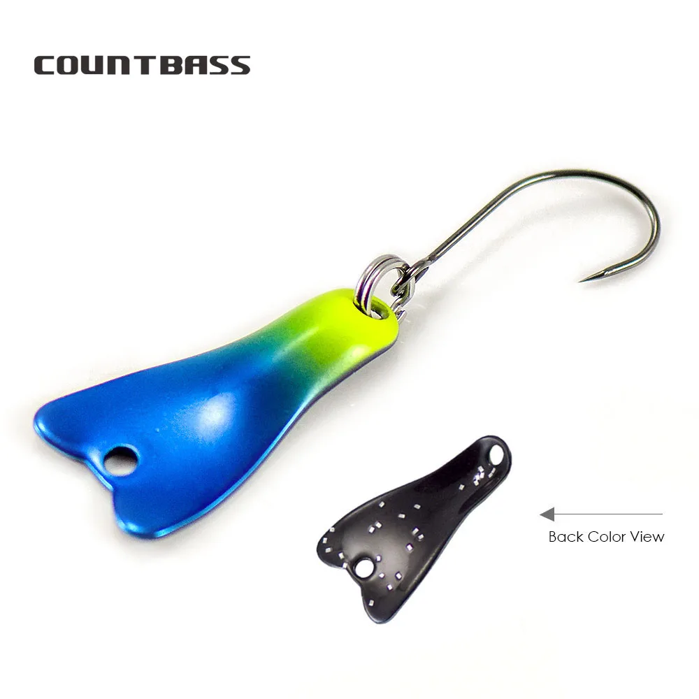 COUNTBASS 5/64oz 2g Casting Sp - Fishing Hook Barbless recension och pris
