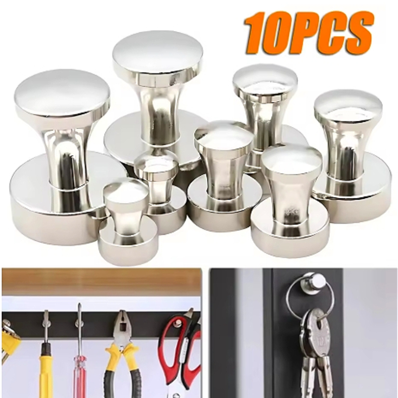 10PCS Magnet Super Strong Fish - Fishing Hook Stainless Steel recension och pris