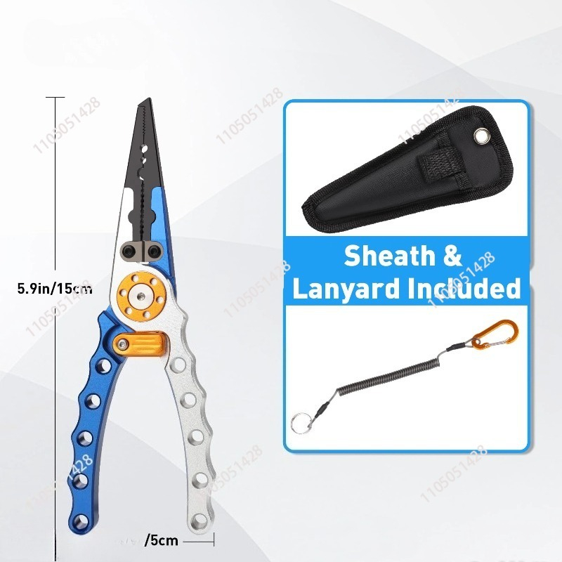 Aluminum Fishing Tackle Pliers - Fishing Hook Remover recension och pris