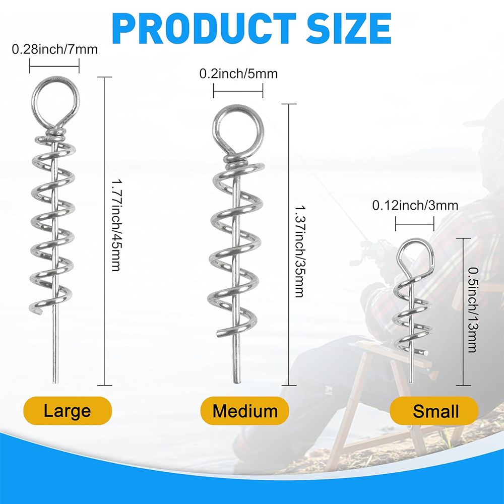 50Pcs Spring Twist Lock Fishin - Fishing Hook Box recension och pris