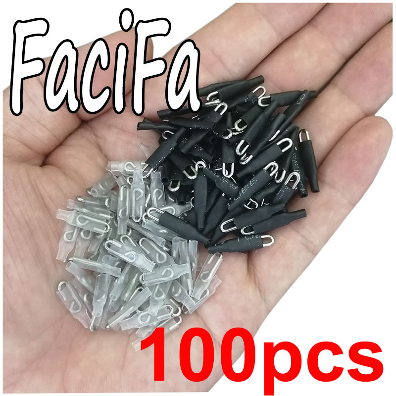 100 pieces Enganche Rapido Fas - Fishing Hook Stainless Steel recension och pris
