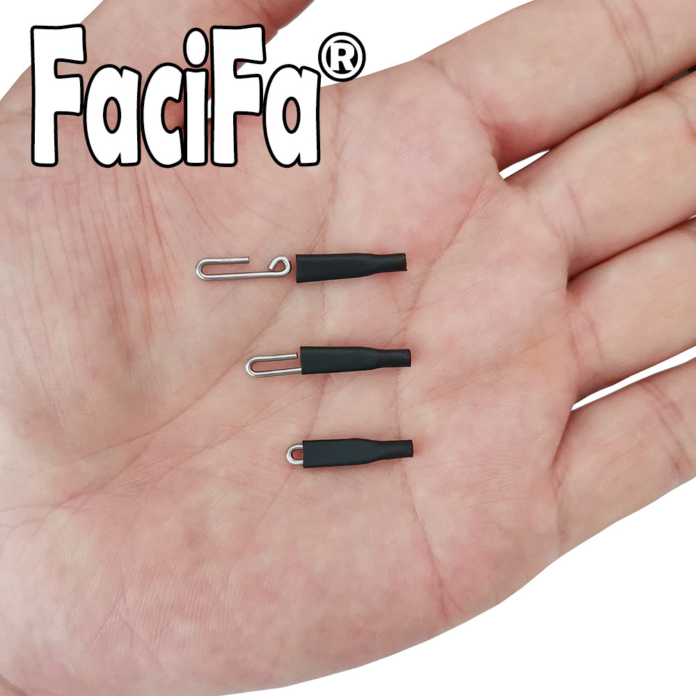 100 pieces Enganche Rapido Fas - Fishing Hook Stainless Steel recension och pris