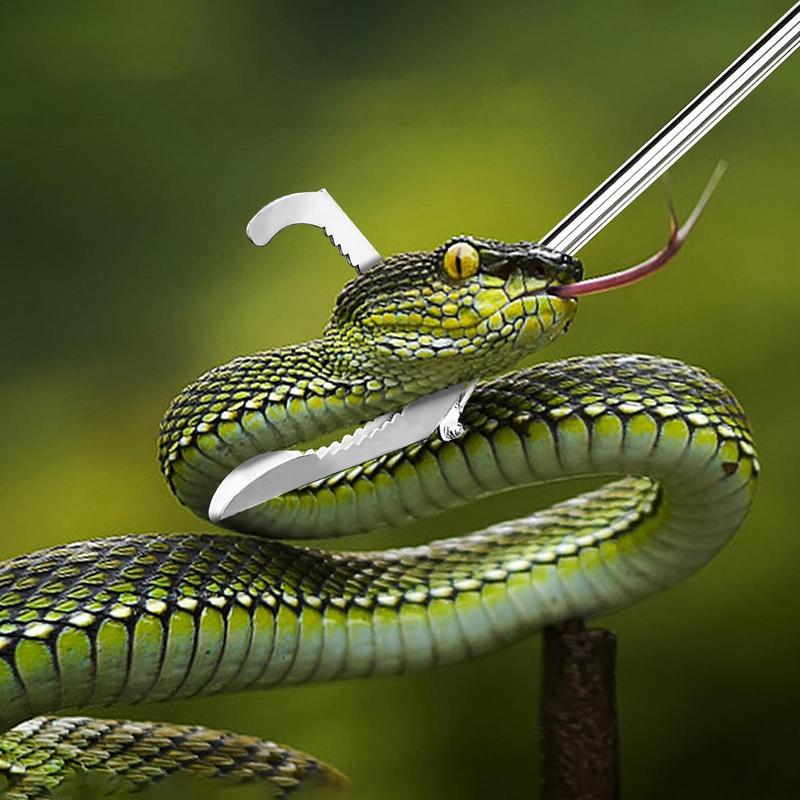 120cm Foldable Snake Stick Elb - Fishing Hook Stainless Steel recension och pris