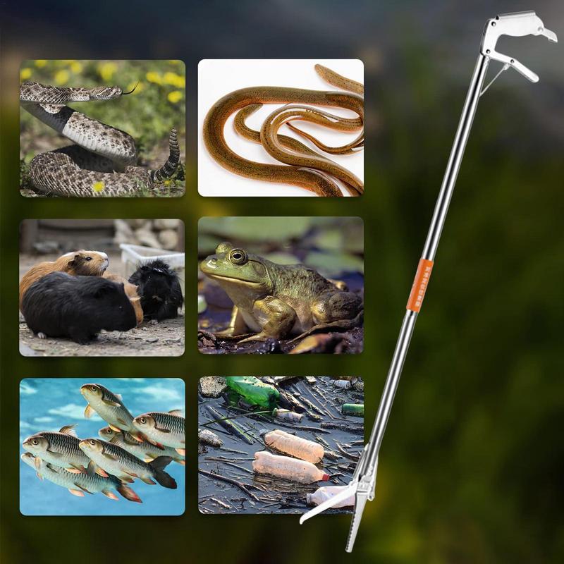 120cm Foldable Snake Stick Elb - Fishing Hook Stainless Steel recension och pris