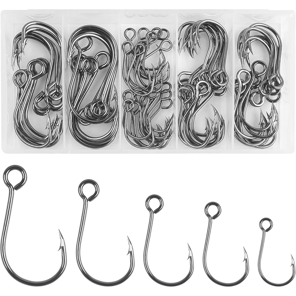 70Pcs Fishing Inline Single Ho - Fishing Hook Circle recension och pris