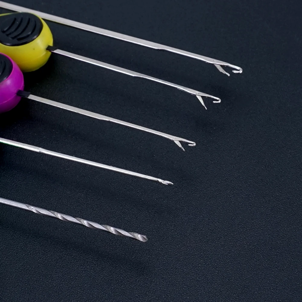 5x Carp Fishing Tool Bait Need - Fishing Hook Stainless Steel recension och pris