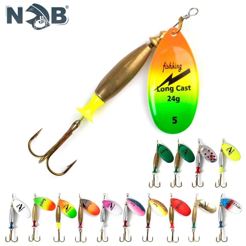 NGB Long Cast Spinner Bait Fis - Fishing Hook Treble recension och pris