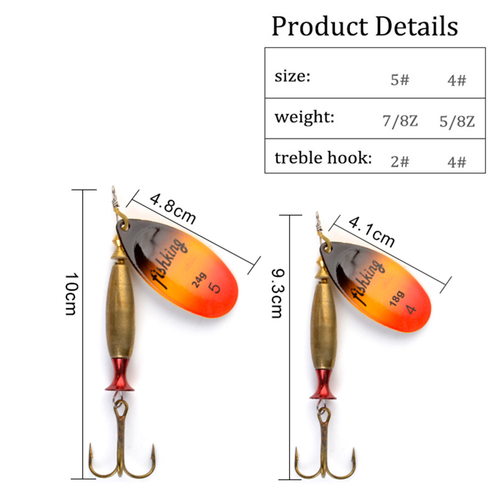 NGB Long Cast Spinner Bait Fis - Fishing Hook Treble recension och pris