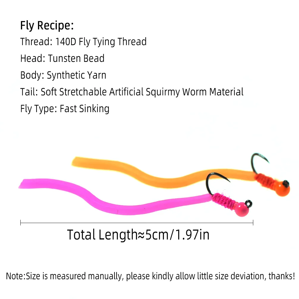 4pcs #14 Tungsten Bead Head Sq - Fishing Hook Barbless recension och pris