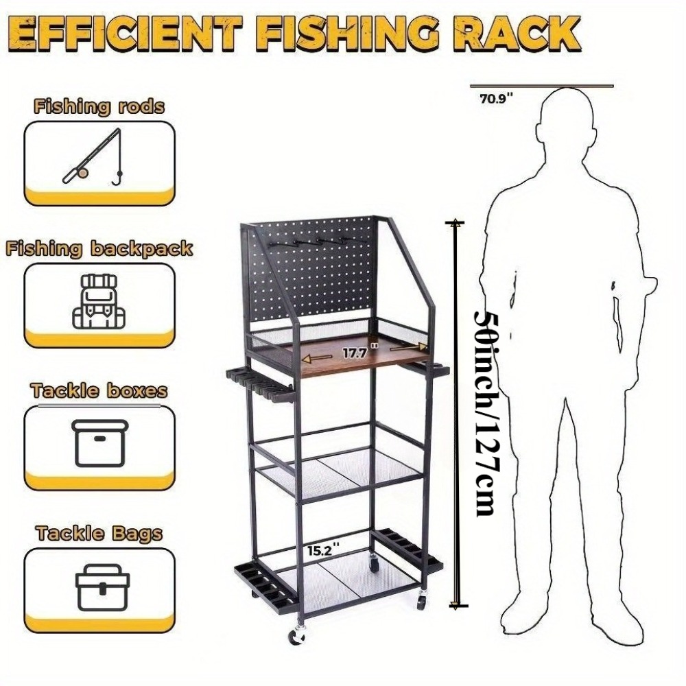 Fishing Rod Holders for Garage - Fishing Hook Box recension och pris