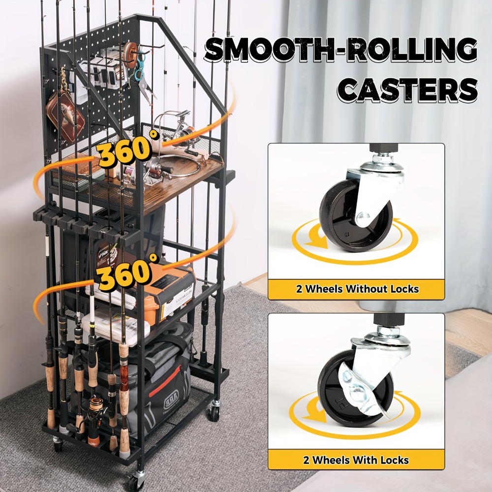 Fishing Rod Holders for Garage - Fishing Hook Box recension och pris