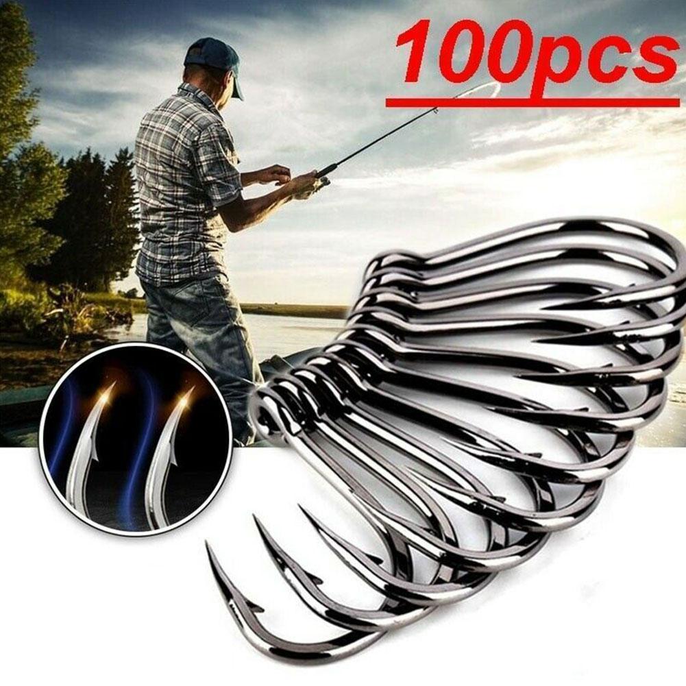100pcs Boxed Fishing Hooks Hig - Fishing Hook Circle recension och pris