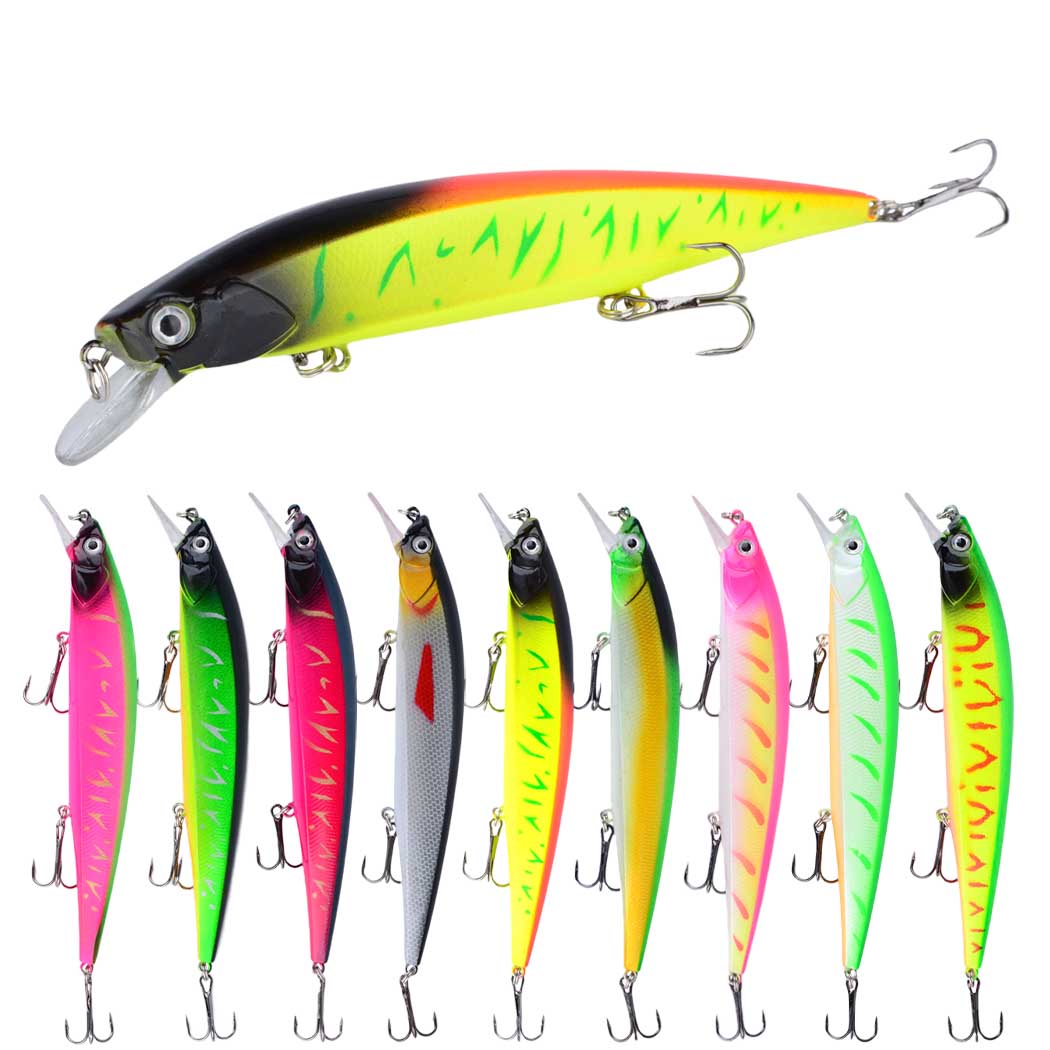 1pc 14cm/20g Plastic Simulatio - Fishing Hook Treble recension och pris