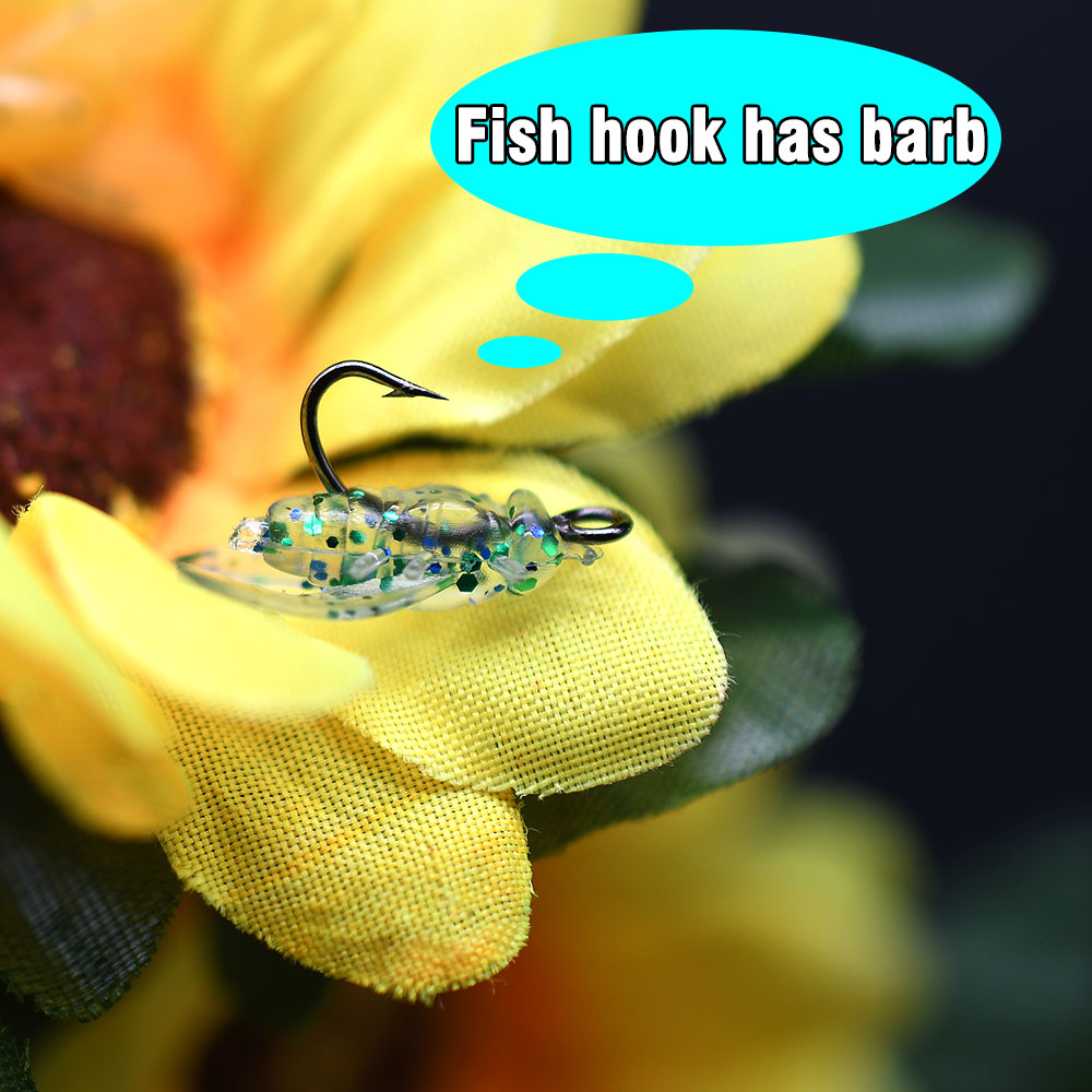 10Pcs Artificial Bionic Fly In - Fishing Hook Assortment recension och pris