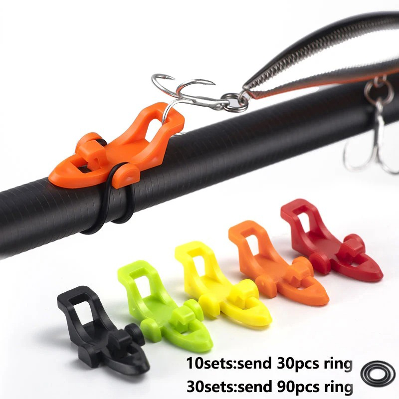 10-30pcs Fishing Rod Pole Hook - Fishing Hook Jig recension och pris